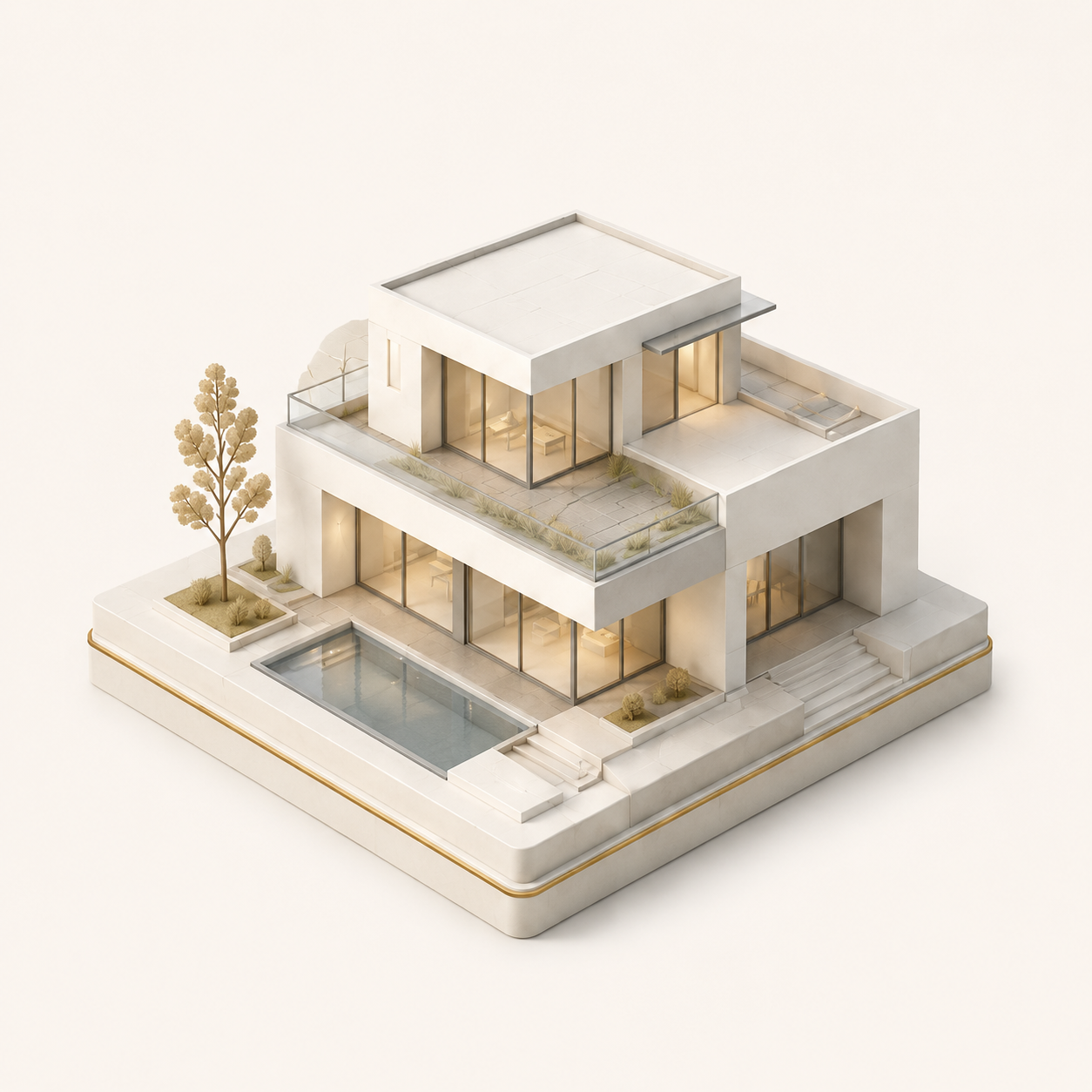 Value-add property rendering